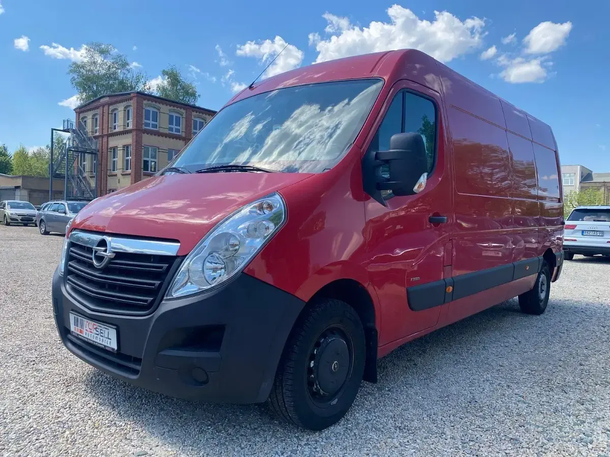 Gebraucht Opel Movano 170 PS (125 kW) 2017 Rot Van / Kleinbus