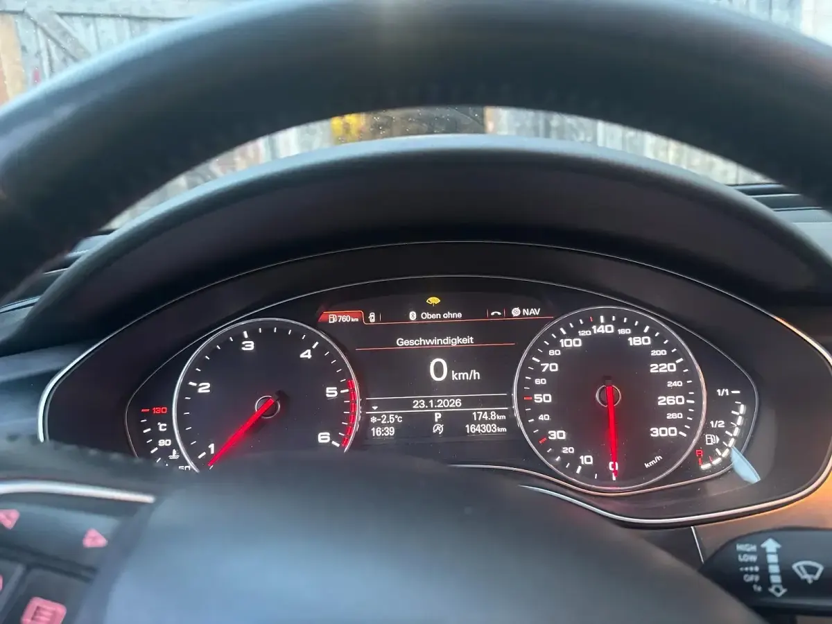 Gebraucht Audi A6 190 PS (139 kW) 2015 Schwarz Kombi