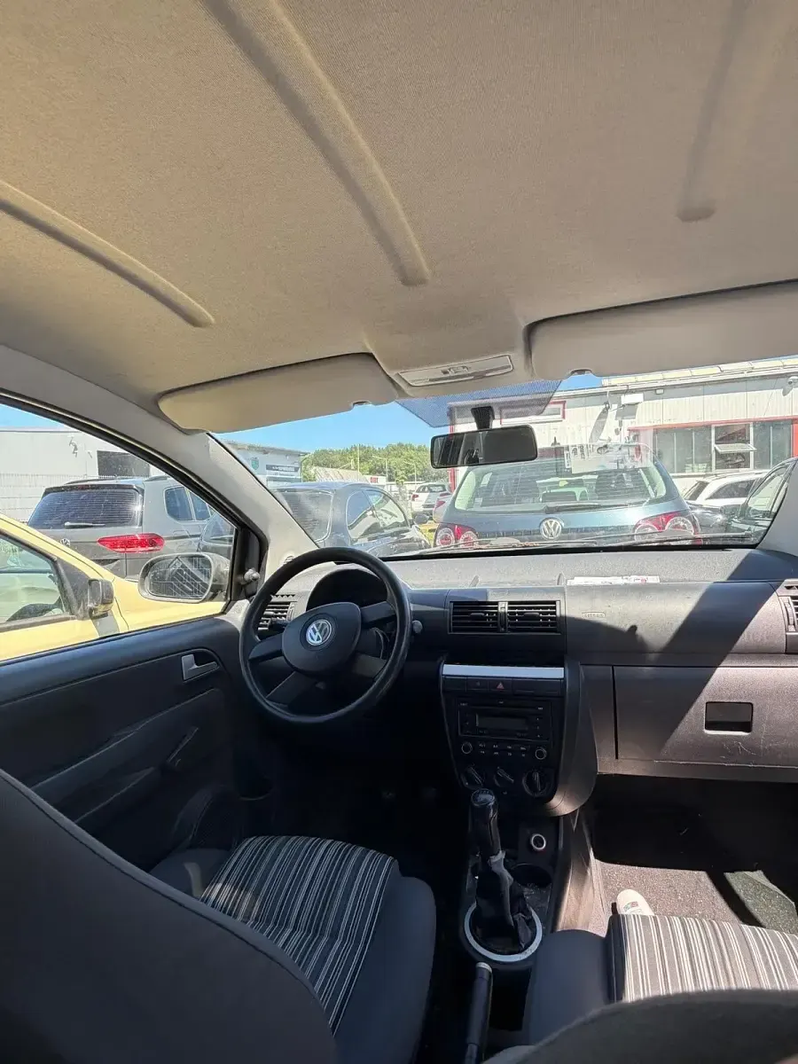 Gebraucht VW Fox 55 PS (40 kW) 2006 Schwarz Kleinwagen