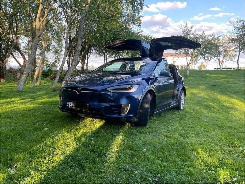 Gebraucht Tesla Model X 244 kW (332 PS) 2018 Blau SUV