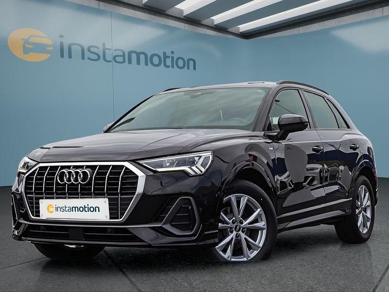 Schwarz Gebraucht 2022 Audi Q3 S-Line SUV | 29.849 € (Guter Preis) - Bild 1/4