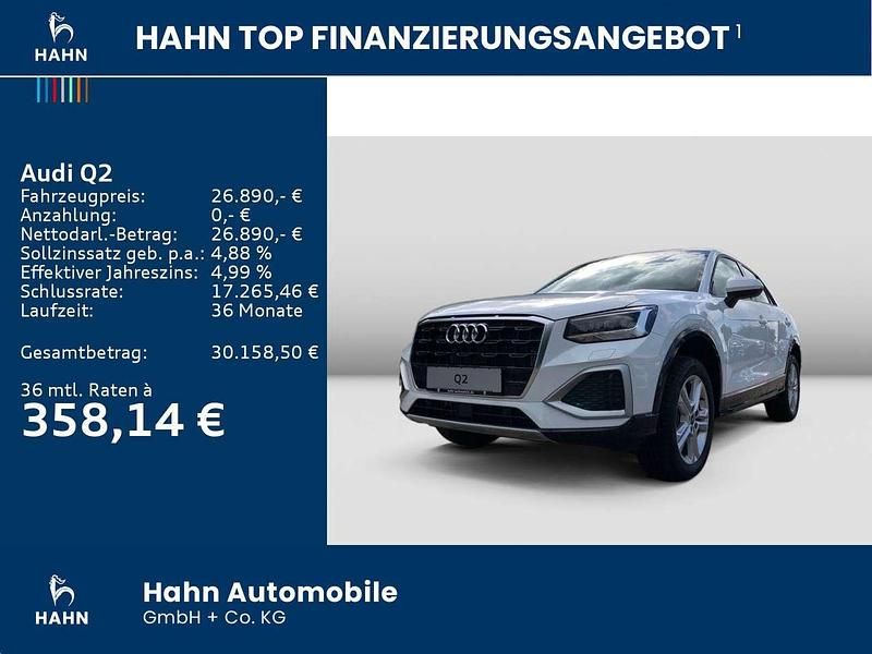 Gebraucht Audi Q2 Advanced Plus 116 PS (85 kW) 2025 Arkonaweiß SUV