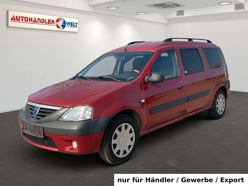 Gebraucht Dacia Logan MCV Basis 86 PS (63 kW) 2008 Rot Kombi