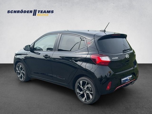 Gebraucht Hyundai i10 N Line 101 PS (74 kW) 2023 Schwarz Kleinwagen
