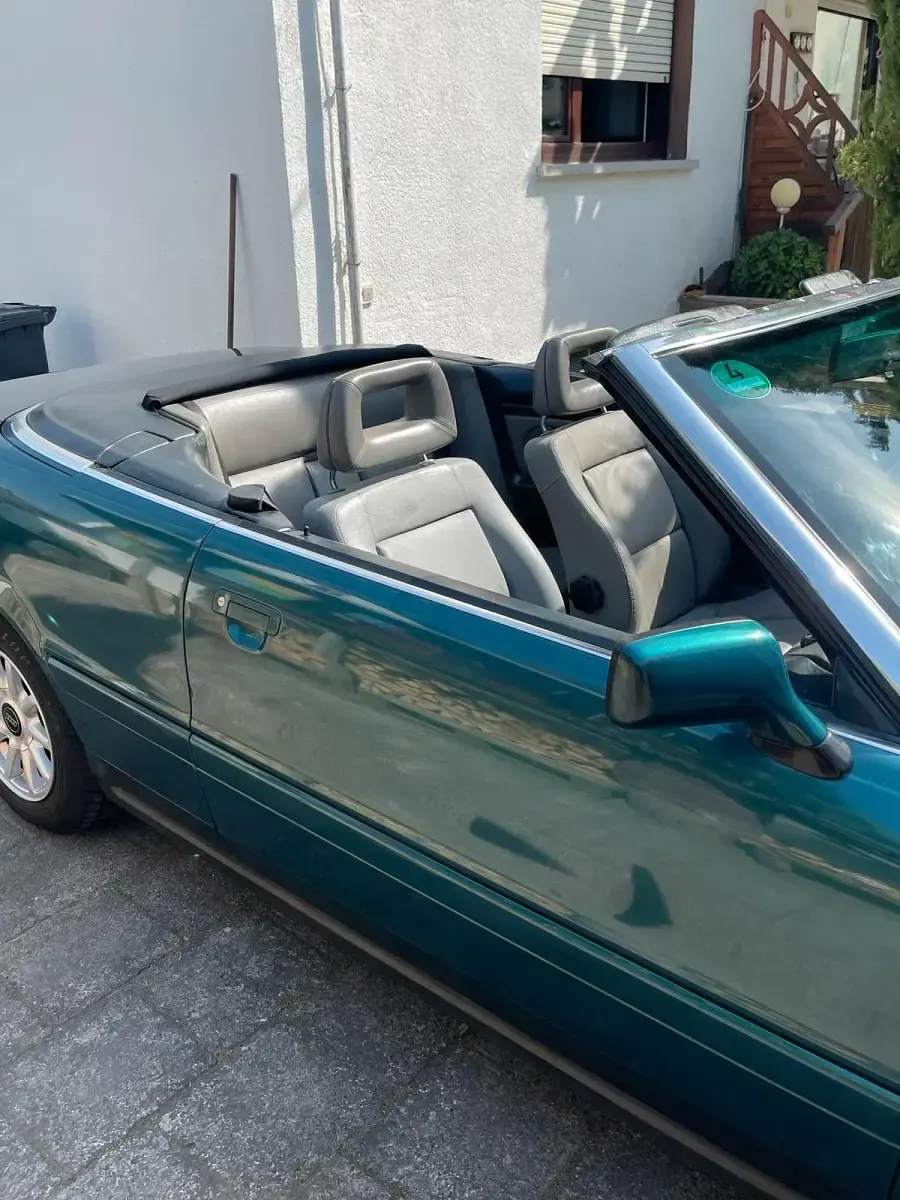 Gebraucht Audi Cabriolet 133 PS (97 kW) 1993 Grün Cabrio