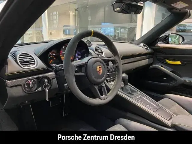 Neu Porsche 718 Spyder RS Chrono 500 PS (367 kW) 2026 Schwarz Cabrio