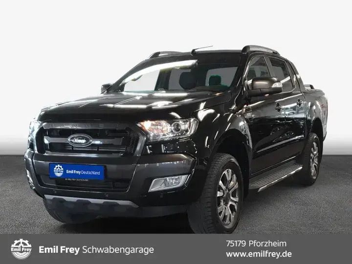 Schwarz Gebraucht 2019 Ford Ranger Wildtrack Abholung | 30.850 € (Guter Preis) - Bild 1/4