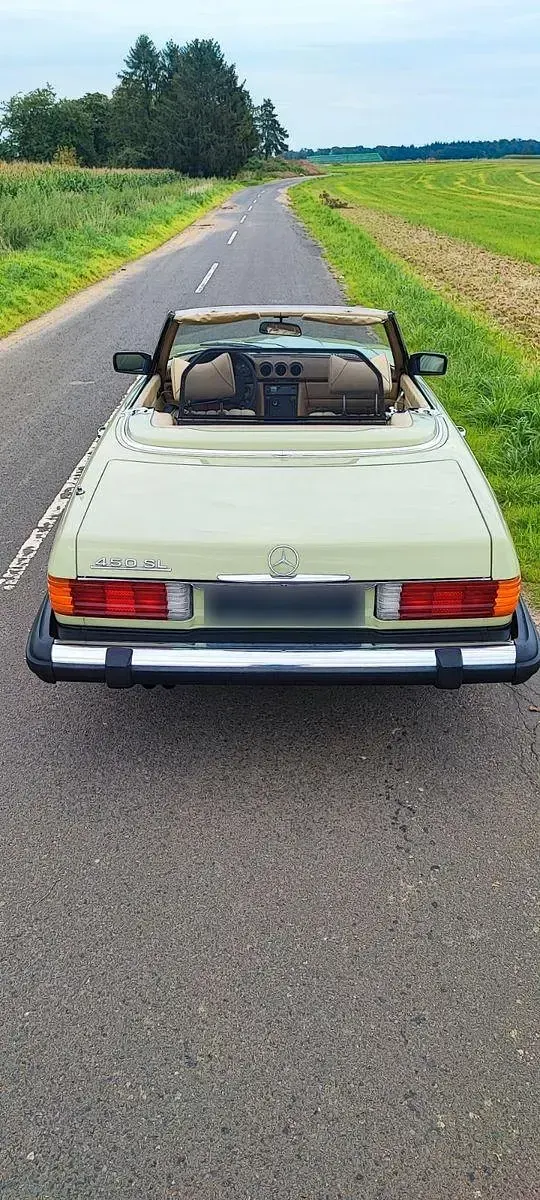 Gebraucht Mercedes SL450 204 PS (150 kW) 1976 Grün Cabrio