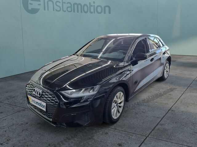 Schwarz Gebraucht 2022 Audi A3 Sportback e-tron Limousine | 23.443 € (Guter Preis) - Bild 1/2