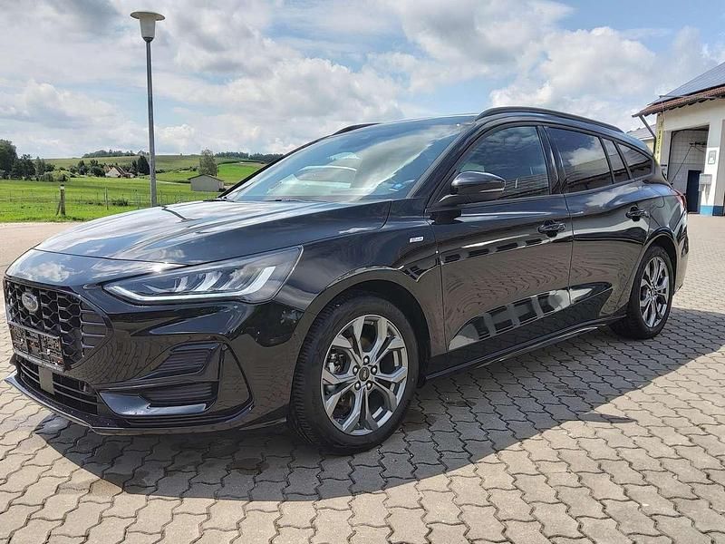 Gebraucht Ford Focus ST-Line X 125 PS (91 kW) 2024 Obsidianschwarz metallic Kombi