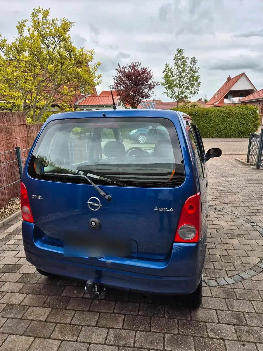 Occasion Opel Agila 60 ch (44 kW) 2001 Bleue Monospace