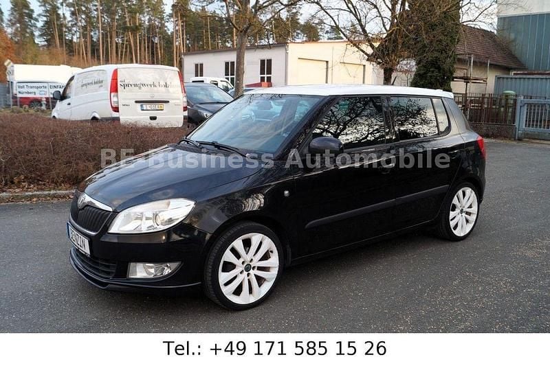 Gebraucht Skoda Fabia Ambiente 86 PS (63 kW) 2010 Schwarz Limousine