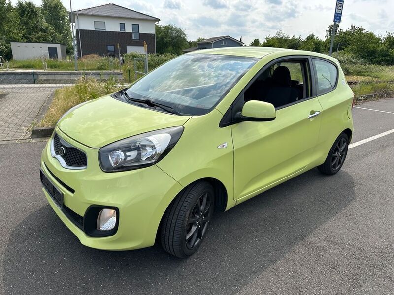 Gebraucht Kia Picanto 69 PS (50 kW) 2012 Gelb Kleinwagen