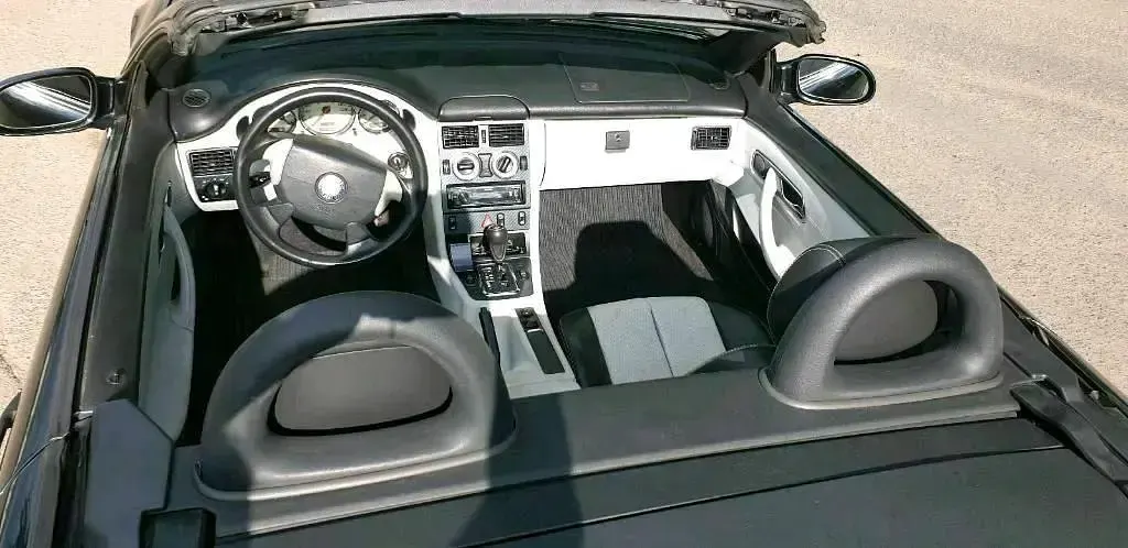 Gebraucht Mercedes SLK200 136 PS (100 kW) 1997 Schwarz Cabrio