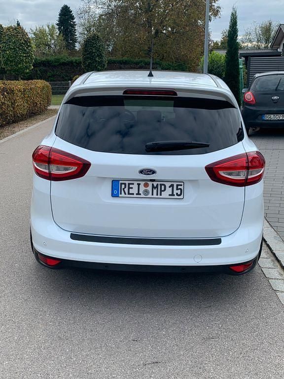 Gebraucht Ford C-MAX Titanium 150 PS (110 kW) 2017 Weiß Van / Kleinbus