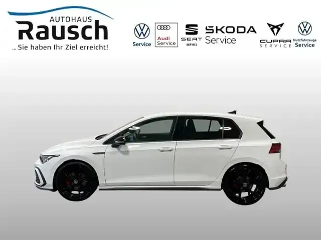 Gebraucht VW Golf VIII GTD 200 PS (147 kW) 2023 Weiß Limousine