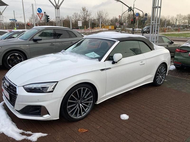 Gebraucht Audi A5 Cabriolet Advanced 204 PS (150 kW) 2020 Weiß Cabrio