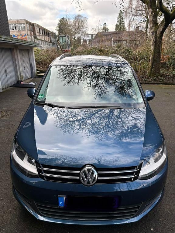 Gebraucht VW Sharan Ocean 150 PS (110 kW) 2017 Blau Van / Kleinbus