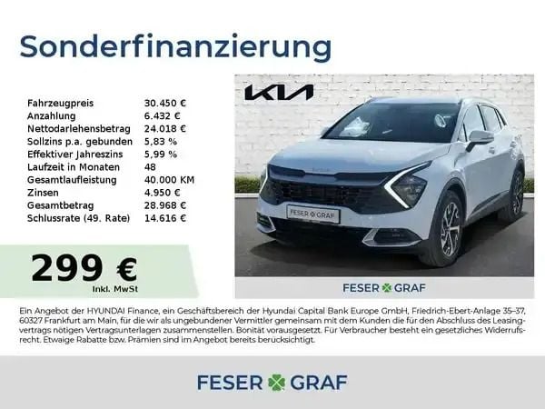Cararraweiss Neu 2025 Kia Sportage 4 SUV | 29.450 € (Guter Preis) - Bild 1/4