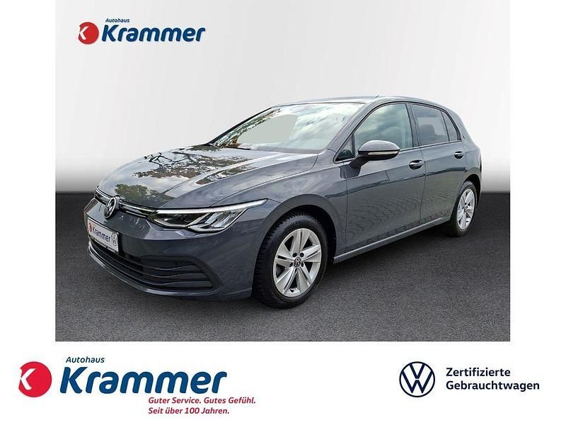 Grau Gebraucht 2023 VW Golf VIII Life Limousine | 17.440 € (Guter Preis) - Bild 1/4