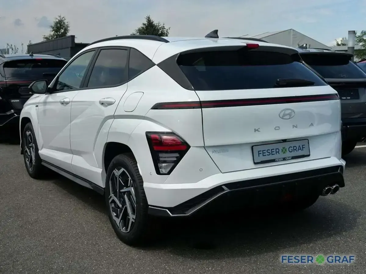Neu Hyundai Kona N Line 150 PS (110 kW) 2026 Atlas white SUV