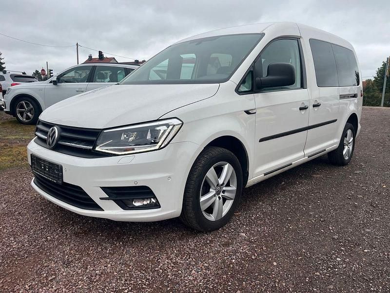 Weiß Gebraucht 2017 VW Caddy Maxi Van / Kleinbus | 9.600 € (Superpreis) - Bild 1/4