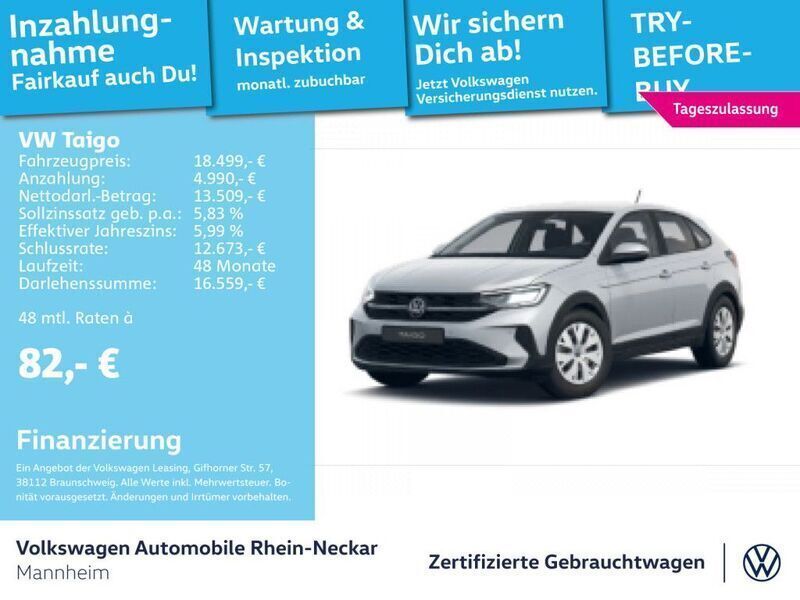 Silber Neu 2025 VW Taigo SUV | 19.199 € (Superpreis) - Bild 1/2