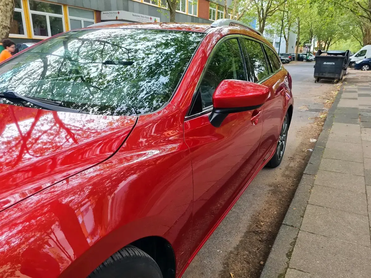 Gebraucht Mazda 6 150 PS (110 kW) 2014 Rot Kombi