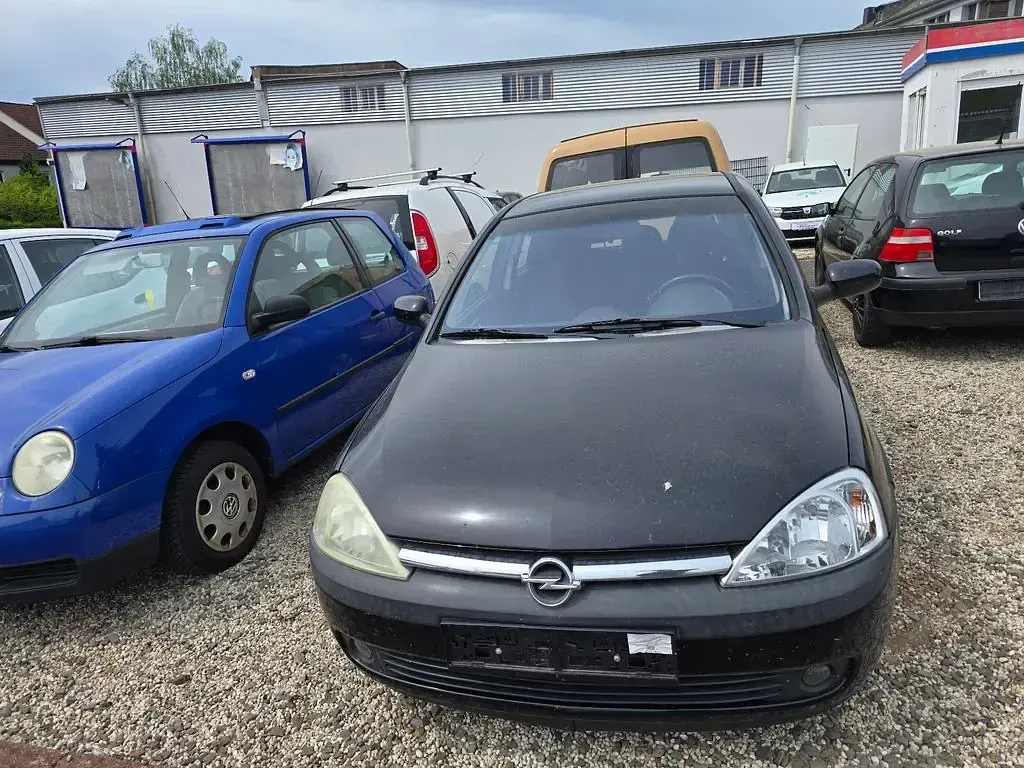 Gebraucht Opel Corsa Sport 75 PS (55 kW) 2003 Schwarz Kleinwagen