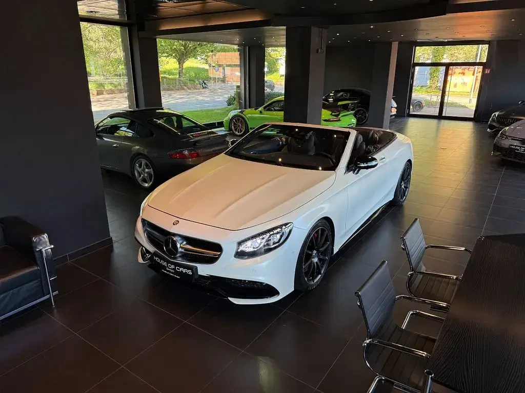 Gebraucht Mercedes S63 AMG AMG 585 PS (430 kW) 2017 Weiß Cabrio
