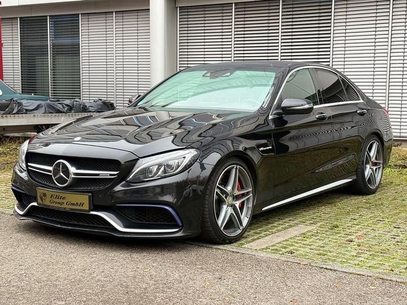 Schwarz Gebraucht 2015 Mercedes C63S AMG AMG Limousine | 28.880 € - Bild 1/4