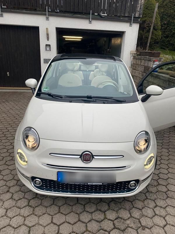 Weiß Gebraucht 2017 Fiat 500C Cabrio | 9.990 € (Fairer Preis) - Bild 1/4