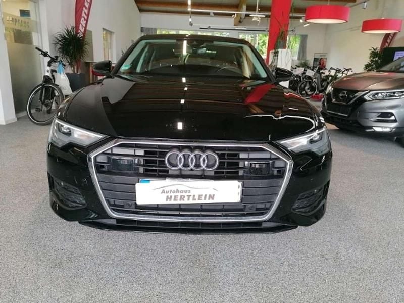 Brillantschwarz Gebraucht 2023 Audi A6 Basis Limousine | 38.990 € (Guter Preis) - Bild 1/4