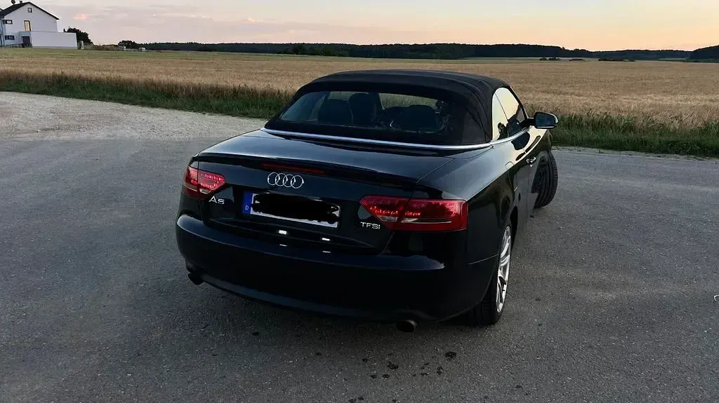 Gebraucht Audi A5 Cabriolet 211 PS (155 kW) 2011 Schwarz Cabrio