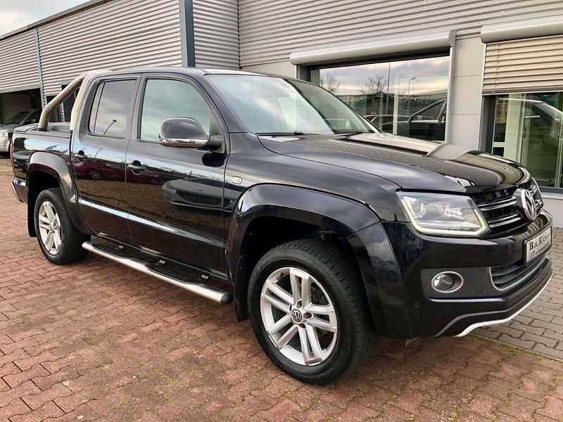 Schwarz Gebraucht 2015 VW Amarok Highline Abholung | 11.999 € (Guter Preis) - Bild 1/4