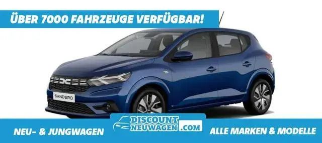 Ironblau Neu 2025 Dacia Sandero Expression Kleinwagen | 17.530 € (Fairer Preis) - Bild 1/4