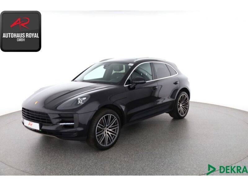 Schwarz (metallic) Gebraucht 2020 Porsche Macan SUV | 52.879 € (Fairer Preis) - Bild 1/4