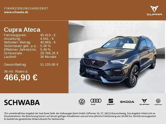 Neu Cupra Ateca VZ 300 PS (220 kW) 2026 Magic schwarz metallic SUV