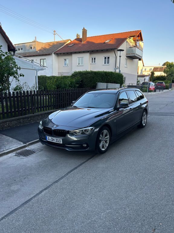 Grau Gebraucht 2016 BMW 318 Sport Line Kombi | 10.000 € (Guter Preis) - Bild 1/4