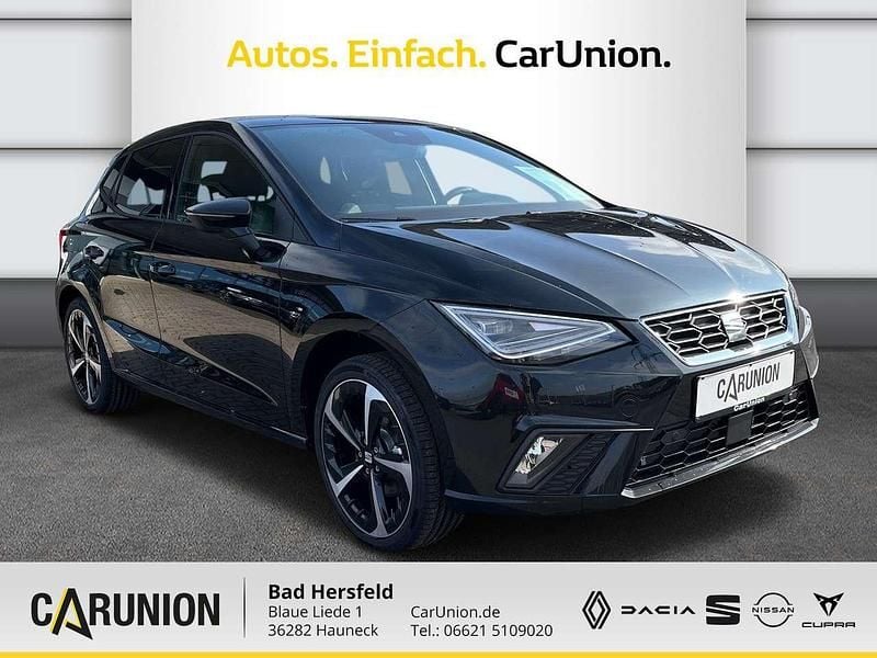 Gebraucht Seat Ibiza FR 110 PS (80 kW) 2024 Midnight schwarz Limousine