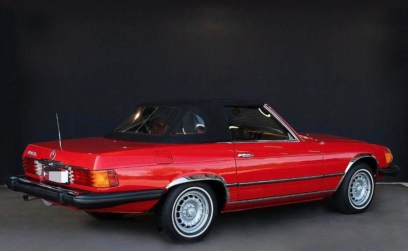 Gebraucht Mercedes SL450 182 PS (133 kW) 1975 Rot Cabrio