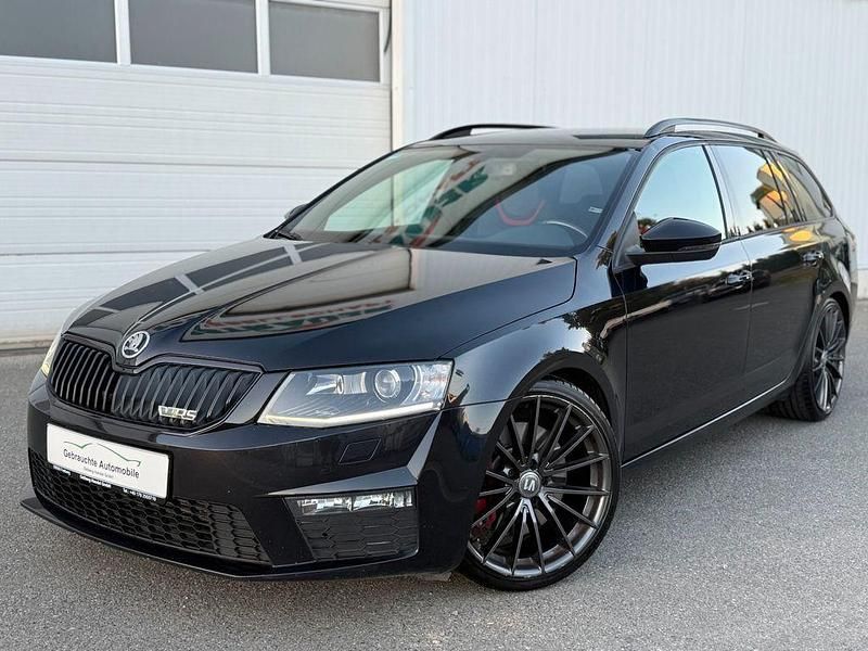 Schwarz Gebraucht 2016 Skoda Octavia RS Kombi | 9.980 € (Superpreis) - Bild 1/4