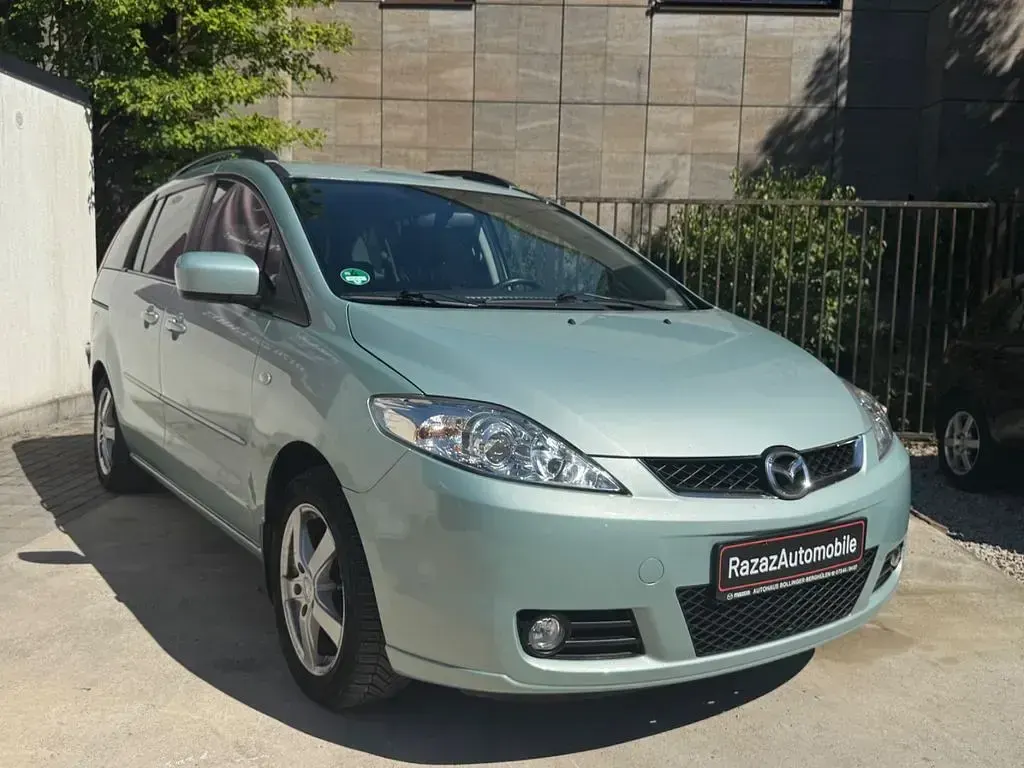 Gebraucht Mazda 5 Exclusive 145 PS (106 kW) 2006 Grün Van / Kleinbus