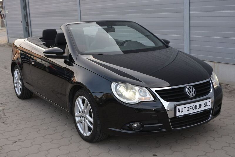 Schwarz Gebraucht 2008 VW Eos Cabrio | 5.850 € (Fairer Preis) - Bild 1/4