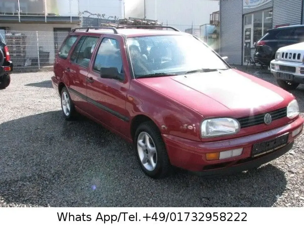 Gebraucht VW Golf III 60 PS (44 kW) 1996 Rot Kombi