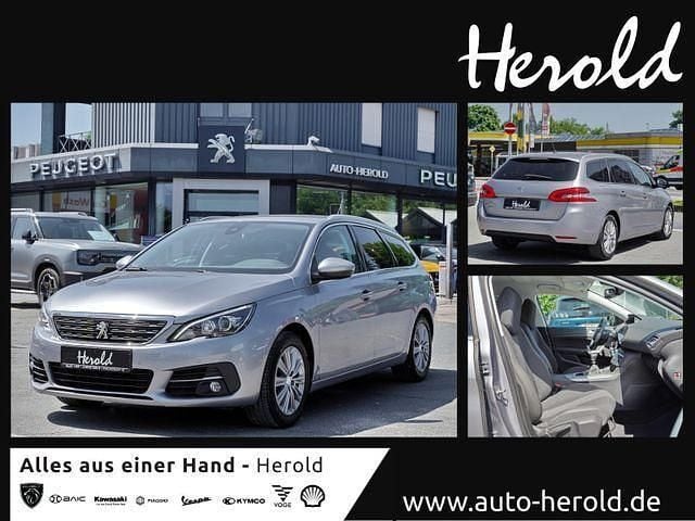Grau Gebraucht 2021 Peugeot 308 Allure Kombi | 16.790 € (Guter Preis) - Bild 1/4