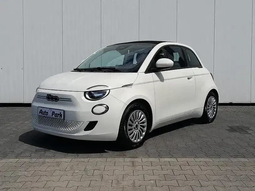 Gebraucht Fiat 500e Basis 86 kW (118 PS) 2023 Colore esterno (arktis weiß) Cabrio