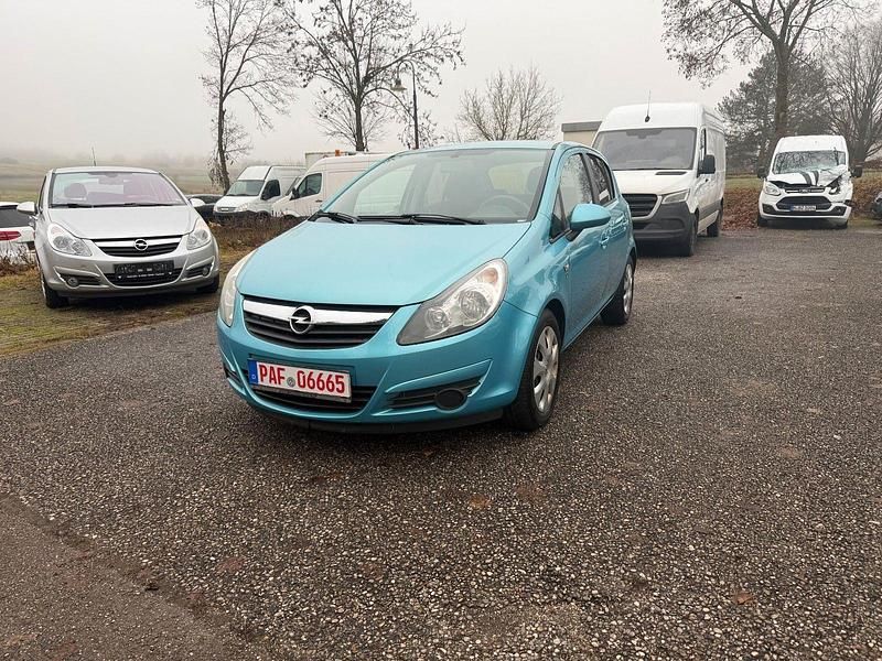 Gebraucht Opel Corsa Edition 69 PS (50 kW) 2010 Blau Kleinwagen
