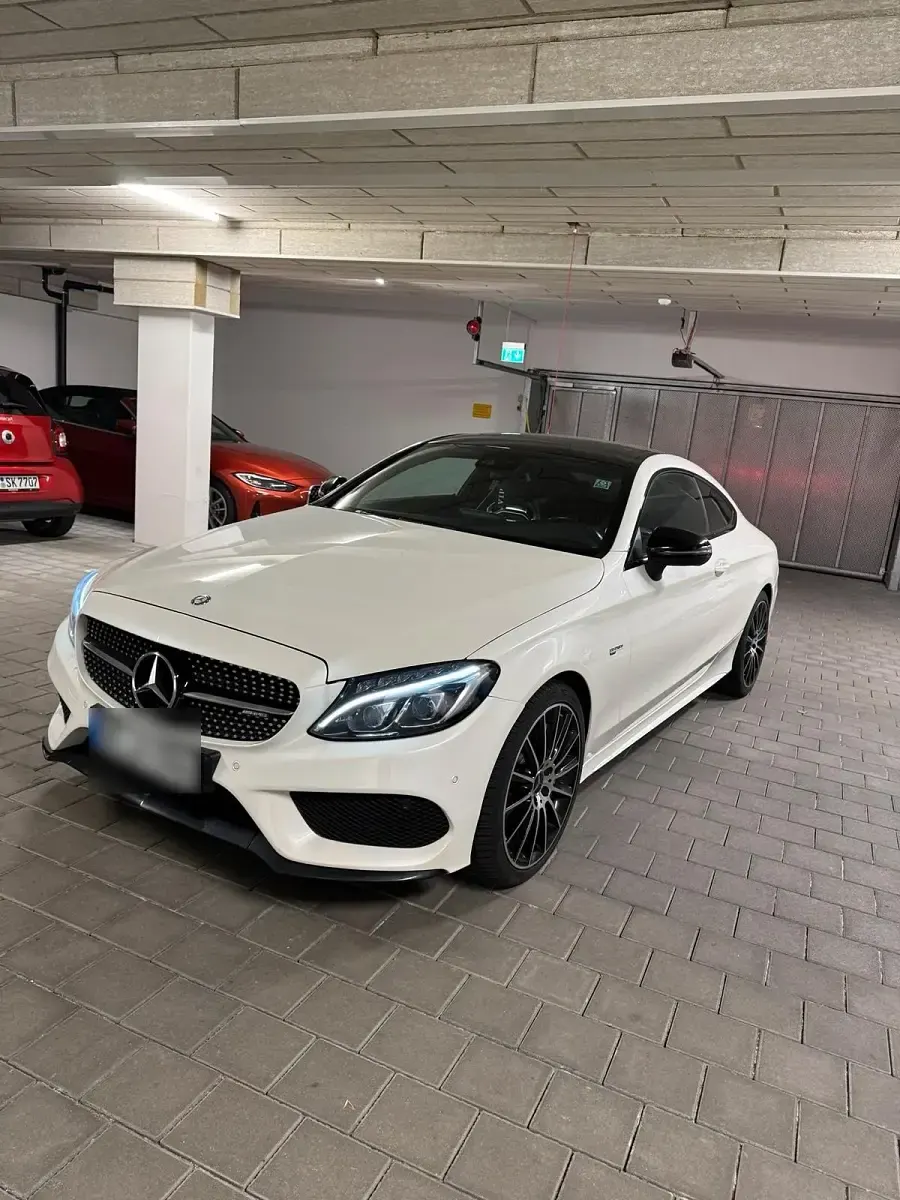 Gebraucht Mercedes C43 AMG AMG 367 PS (269 kW) 2017 Weiß Coupé