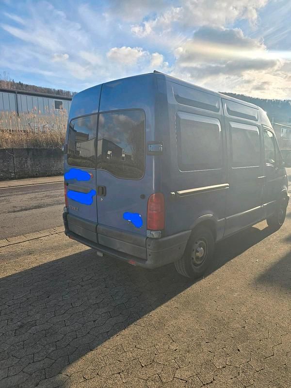 Gebraucht Renault Master 80 PS (58 kW) 1998 Blau Van / Kleinbus